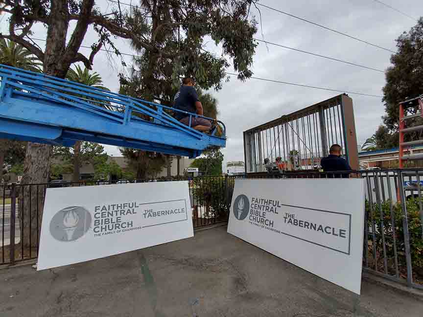 Morales Signs Graphics Faithful Central Tabernacle
