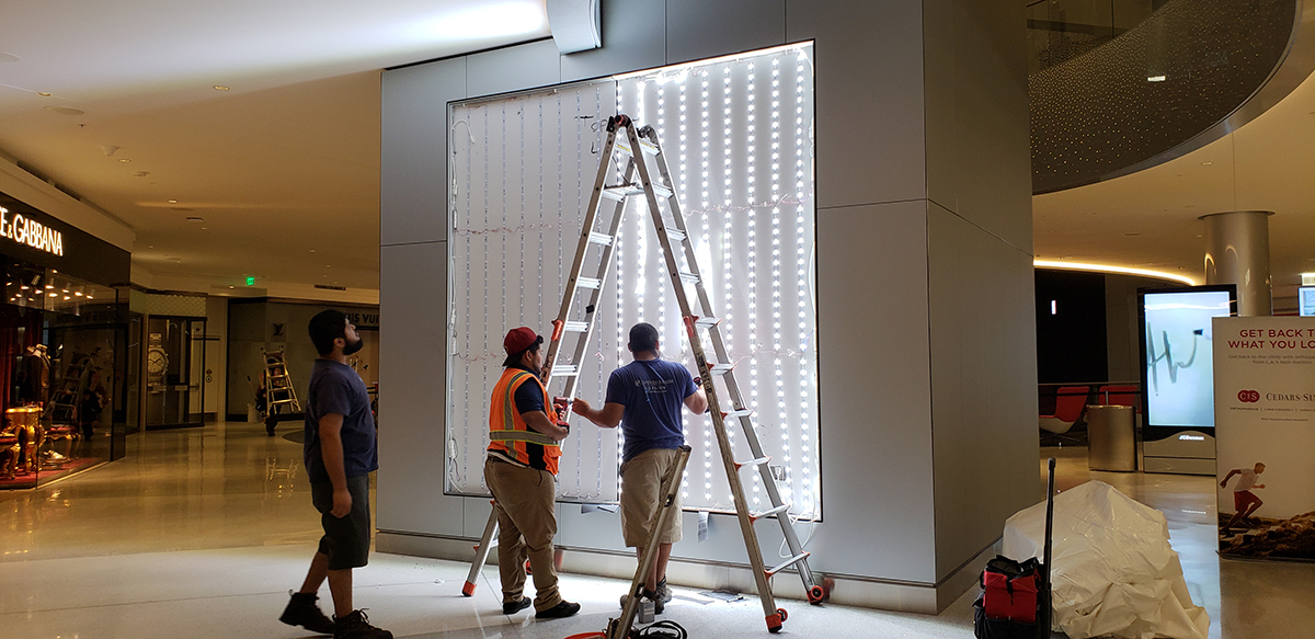 Morales Signs Graphics beverly center