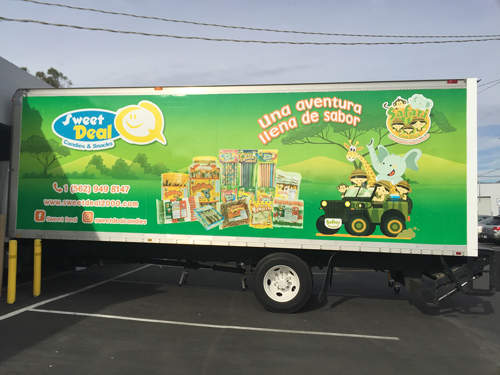 Morales Signs Graphics sweet deal truckwrap number two