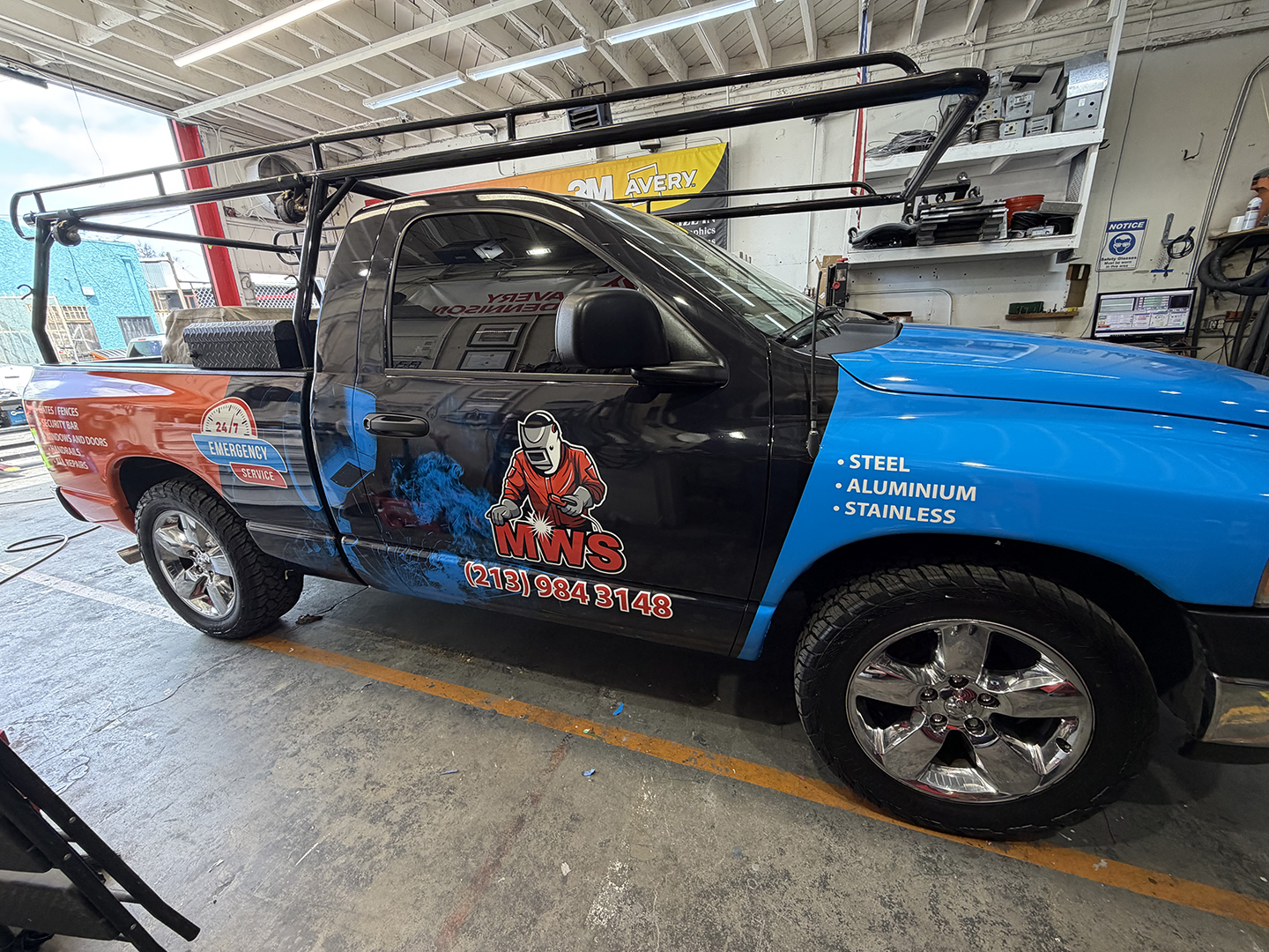 Full Car wrap for MWS