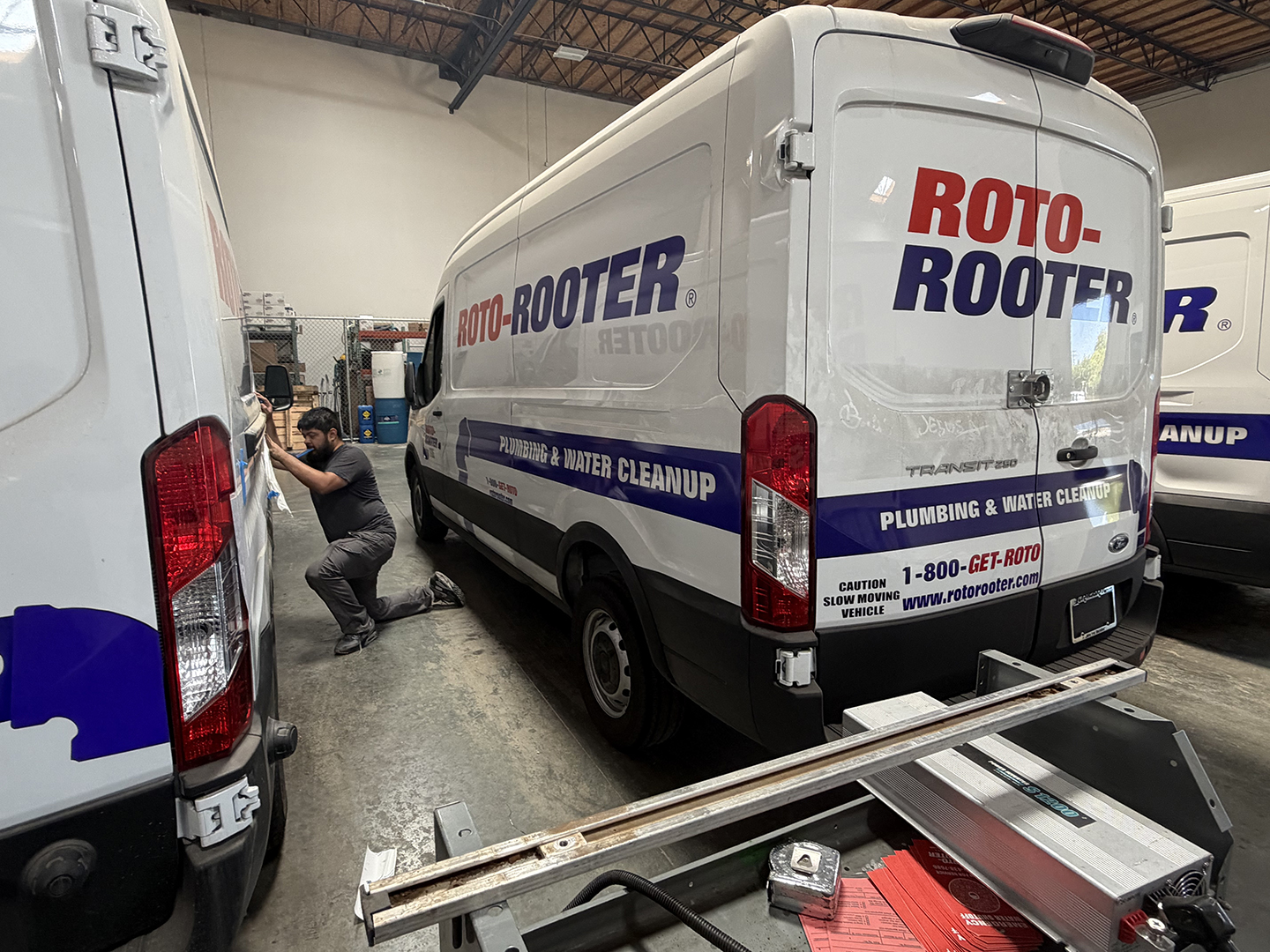 Roto-Rooter Decals 