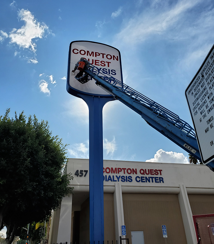 Morales Sign Installation